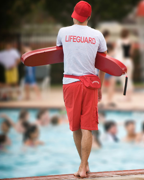 Lifeguard on duty