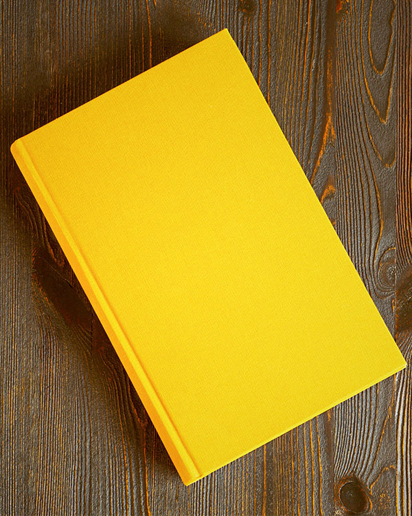 A yellow book